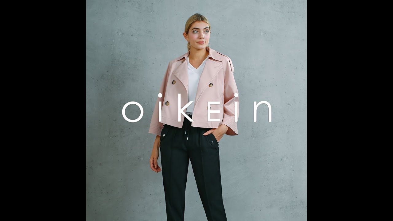 Bell Sleeve Short Trench /OikEin.uk