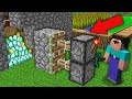 Minecraft NOOB vs PRO : NOOB BROKE VILLAGER HOUSE AND FOUND RAREST TREASURE! Challenge 100% trolling
