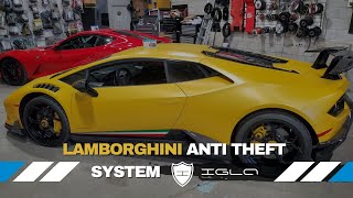 Lamborghini Huracan Protected with IGLA Pin Code Anti theft Immobilizer