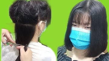 Hướng dẫn cắt tóc bob tầng thấp