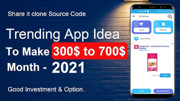 Make money with an app of Share it clone source code |  Make money with app business