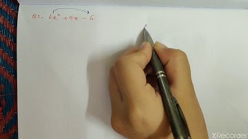 MATHS| CLASS 9| FACTORISATION BY MIDDLE TERM SPLITTING