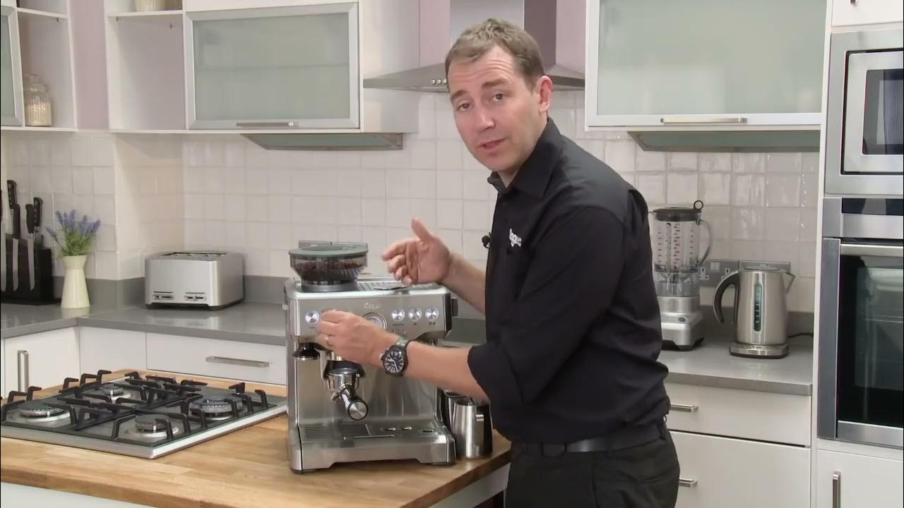 Sage Barista Express Coffee Machine How To Use YouTube