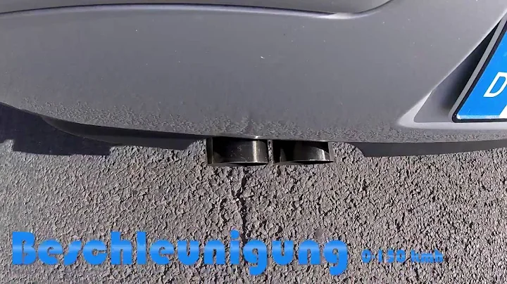 Exhaust Sound Golf MK4 2.8 V6 BDE Engine
