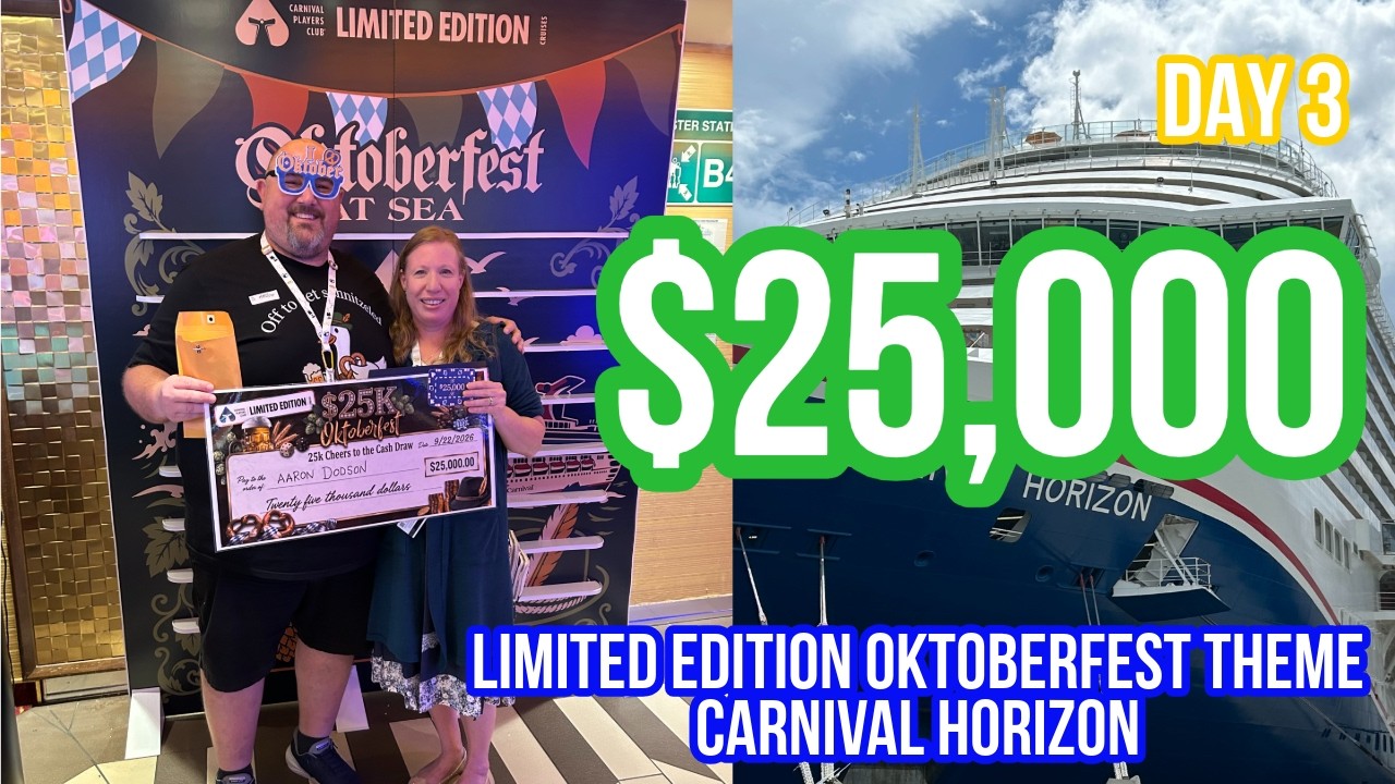 Carnival Limited Edition Casino Cruise Experience! Carnival Horizon Day 3 Sea Day Highlights