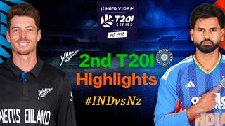 India vs New Zealand 2nd T20I #Highlights ​#INDvsNZ​ #IndiaVsNewZealand​ #IndiaTourOfNewZealaand2026