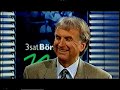 3satBörse vom 13.03.1998 mit Peter Nemec und Börsenspiel – 3sat Börse