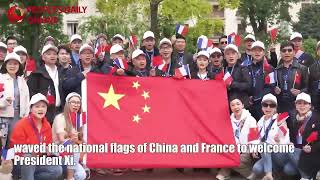 Chinese President Xi Jinping's state visit to France kicks off with warm welcome in Paris