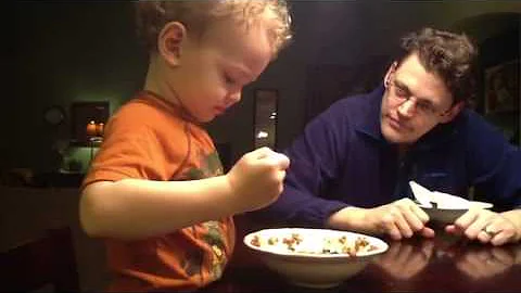 Dad loses his cool with a picky eater!