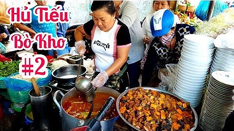 "Siêu hấp dẫn" món hủ tiếu bò kho cực ngon của chị Yến 17 ngày 17 món | saigon travel Guide