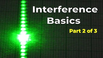 Interference Basics - Part 2 of 3 - Slit variations