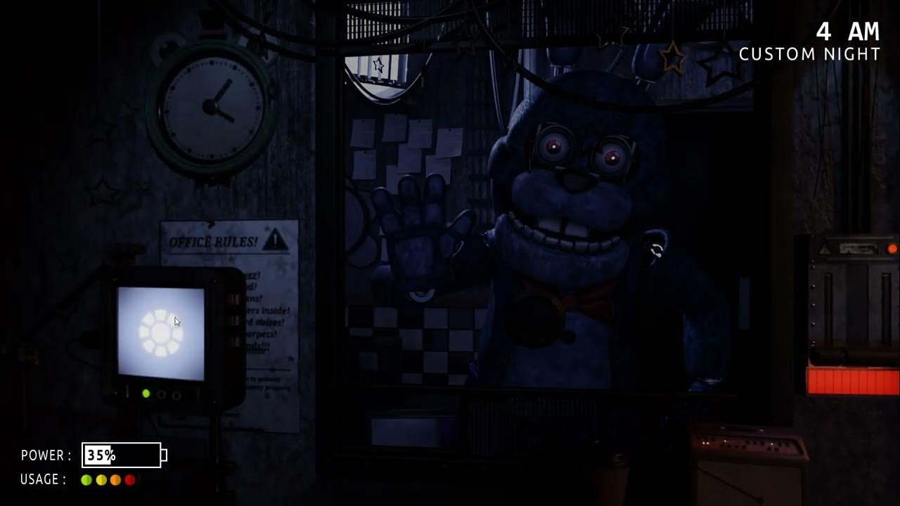 How To Beat 4 20 Mode Fnaf 1 FNAF+ 4/20 mode beaten! - YouTube