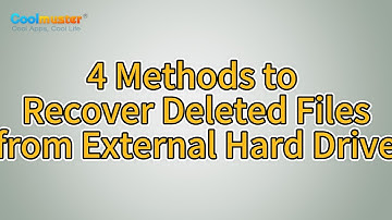 How to Recover Deleted Files from External Hard Drive? [Solved]