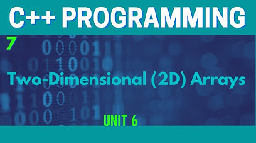 Two-Dimensional (2D) Arrays in C++ ( Urdu/Hindi)