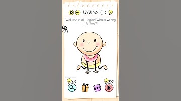 Brain Test Level 165 Well, she is at it again! What’s wrong this time