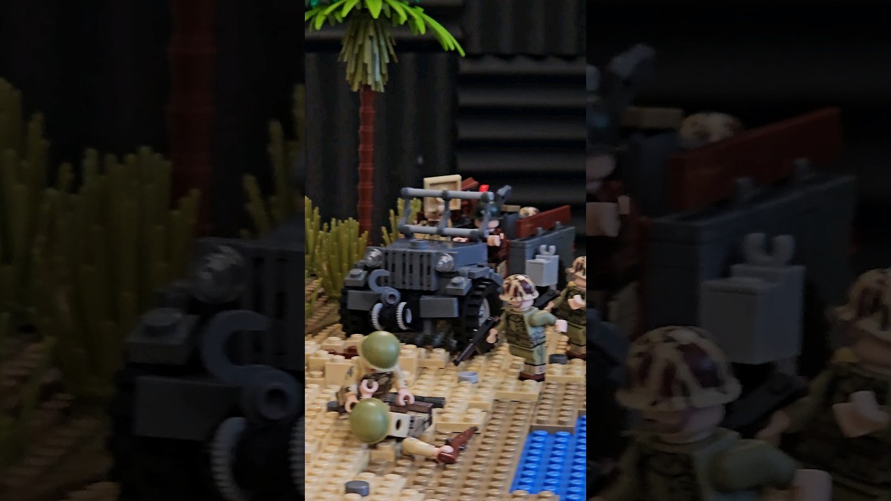 Epic LEGO WW2 Pacific Landing Has INCREDIBLE DETAIL!