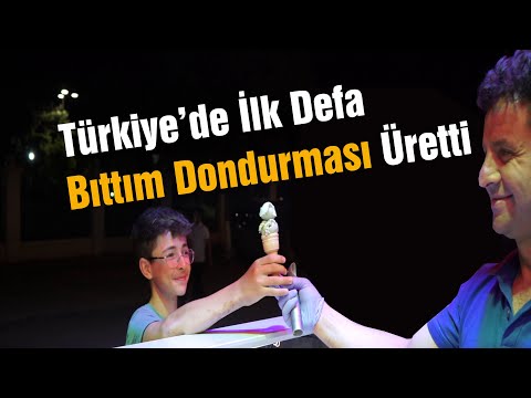 Türkiye’de İlk Defa Bıttım Dondurması Ürettiler