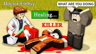 Healing BAD GUYS as a Wild West DOCTOR.. (Roblox)