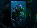 BESTIARIO IA: Críptidos Marinos 💀 (No apto para talasofóbicos) #Shorts