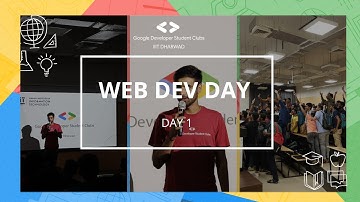 WEB-DEVELOPMENT WORKSHOP | DAY-1| GDSC IIIT -DHARWAD