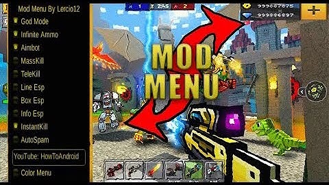 (15.2.3)PIXEL GUN 3D HACK/MOD MENU NO ROOT!