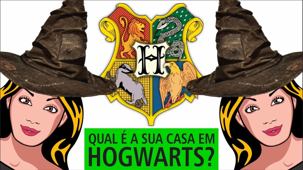 Qual seria sua casa de Hogwarts?