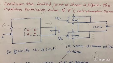 #Gate Examination Problems#DDSS#Bolted Connection#IS800:2007#