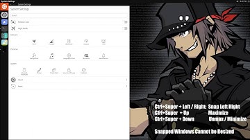Ubuntu 16.10 / Unity 8 Snapping Windows Performance | 60FPS