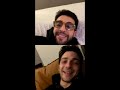 Gianluca Ginoble and Piero Barone (Il Volo): COMPLETE Live Chat