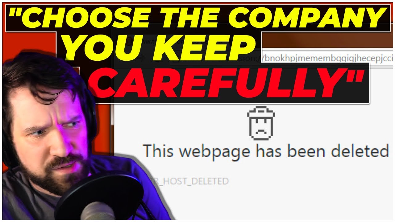 They Deleted His Website Because He Helped Destiny