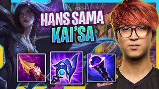 HANS SAMA CRAZY GAME WITH KAI'SA! | G2 Hans Sama Plays Kai'sa ADC vs Kalista!  Season 2023