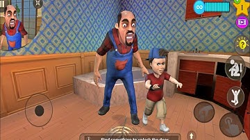 Scary Stranger 3D - New Christmas Update New Special Levels Mr Grumpy Secret Room ( Android, ios )