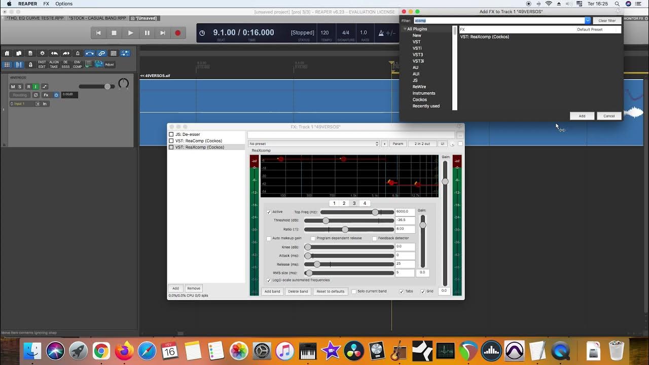5 formas de fazer DeEsser no Reaper YouTube