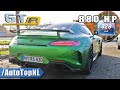 880hp amg gtr posaidon  100200 200300  top speed on autobahn by autotopnl