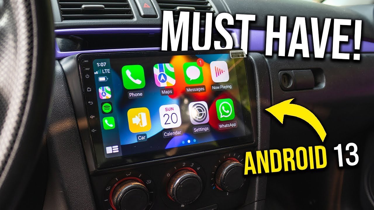04-09 Mazda 3 Android 13 CarPlay & Android Auto 64G ROM Car Stereo