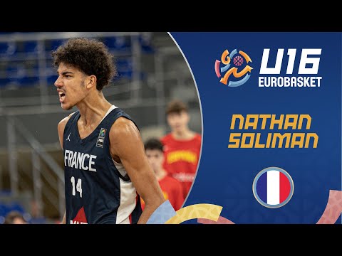 Nathan Soliman 🇫🇷 | ALL-STAR FIVE | Full Highlights | FIBA U16 Eurobasket 2025