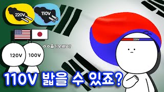 우리나라는 왜 220V 전압을 사용하는 걸까?