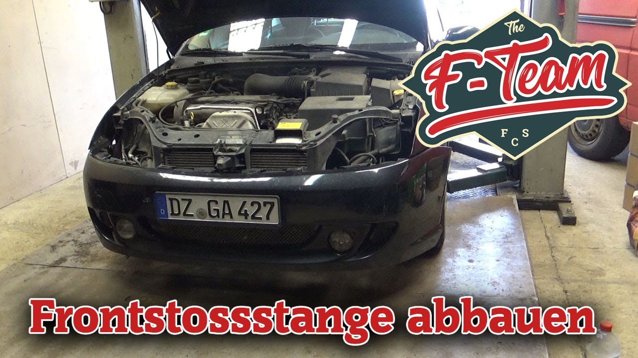 Stossstange Vorn Abbauen Front Demontieren Ford Focus Tutorial Anleitung The F Team Youtube