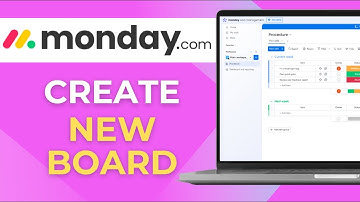 How To Create A New Board In Monday.com