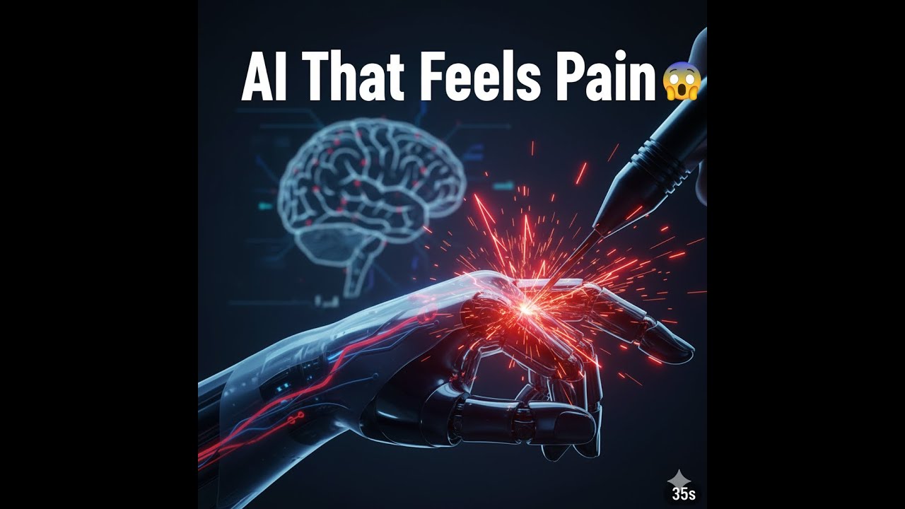 AI That Can Feel Pain?! 🤯 | The Future of Smart Robots”