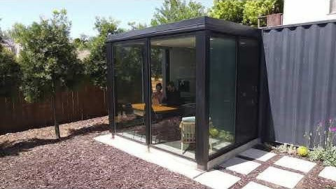 Work-From-Home Life In A Shipping Container by Noble Intent Studio /// San Diego Design Week 2022