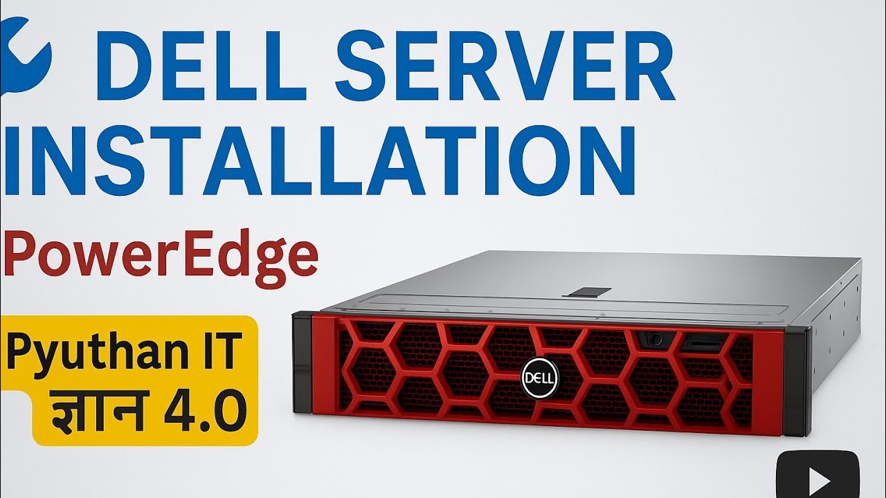 Server Machine Install Dell Server Machine Installation || Dell PowerEdge server # ...