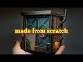 I built a CYBERPUNK building from scratch | Cyber Streets