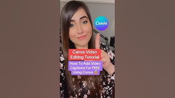 Canva Videobewerking Tutorial - Hoe je GRATIS video-ondertitels toevoegt met Canva!