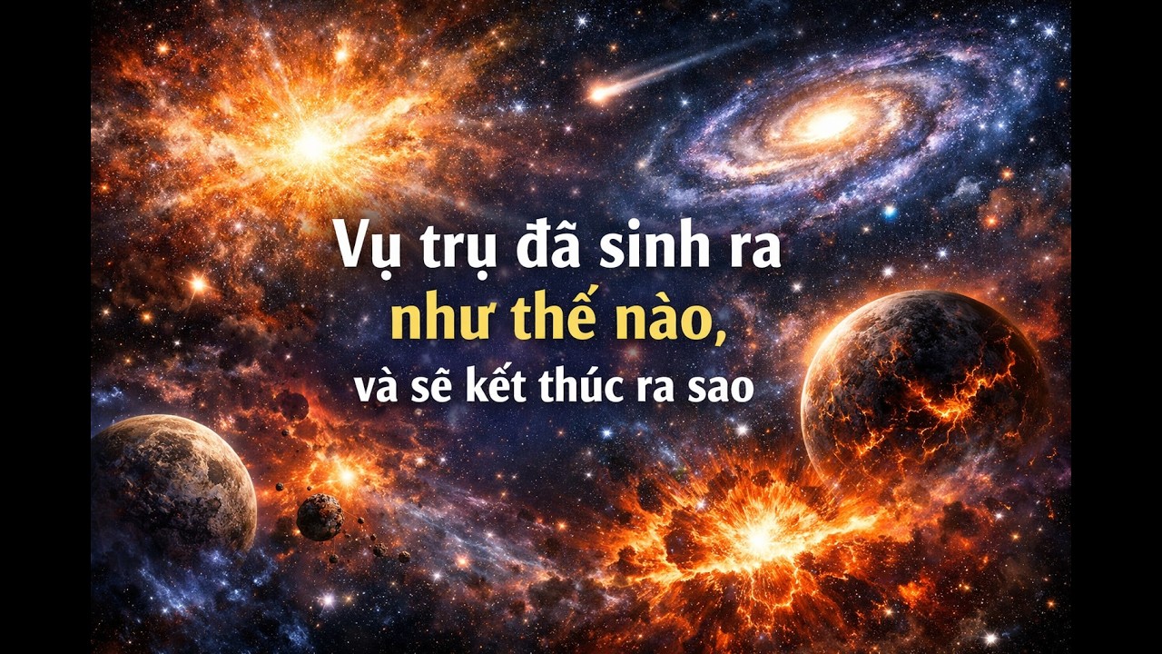 Vũ trụ đã được khởi tạo như thế nào và sẽ kết thúc ra sao??