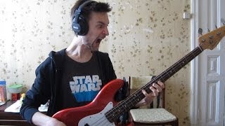 (Star Wars Episode VI: Return of the Jedi OST) Max Rebo Band - Jedi Rocks (bass cover)