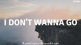 Alan Walker, Julie Bergan - I Don't Wanna Go (Lyrics/Lyric Video)