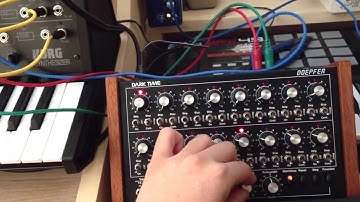 MS20 mini + Dark Time patch