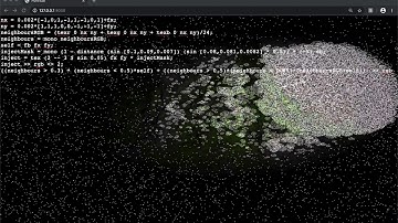 Punctual demo: game of life variant with photographic textures (06 Jan 2020)