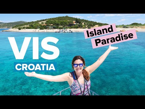 VIS, Croatia. Pure Island Paradise in the Adriatic Sea.